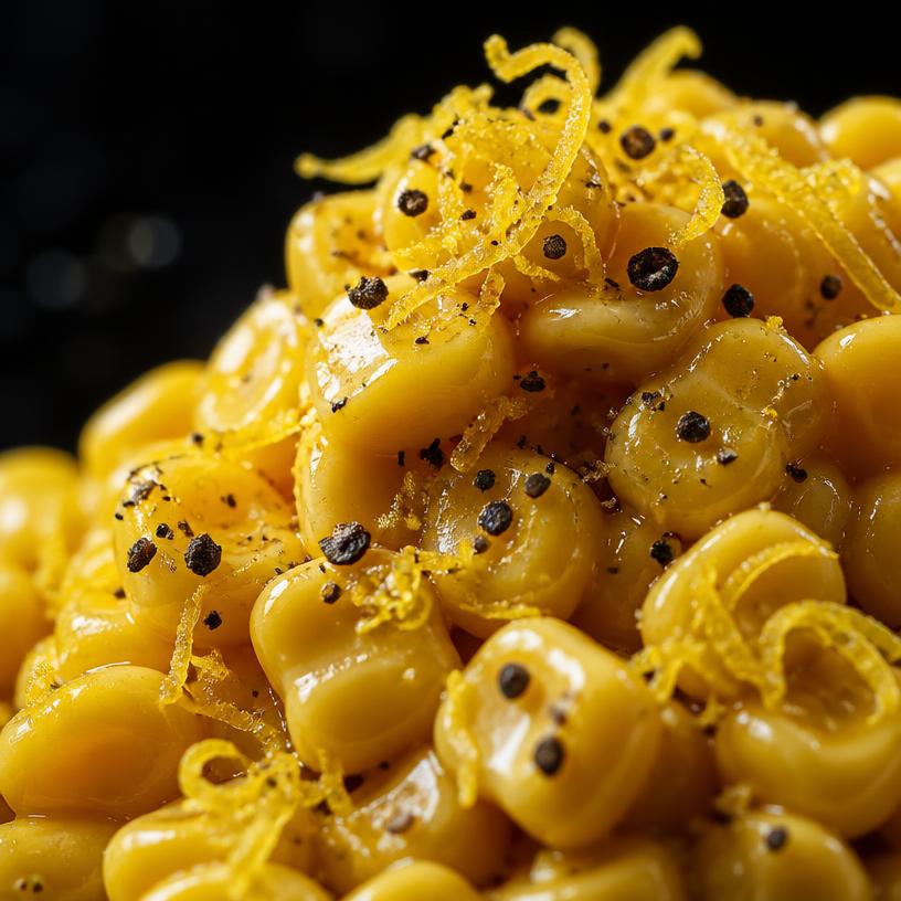 Lemon sweetcorn flavour